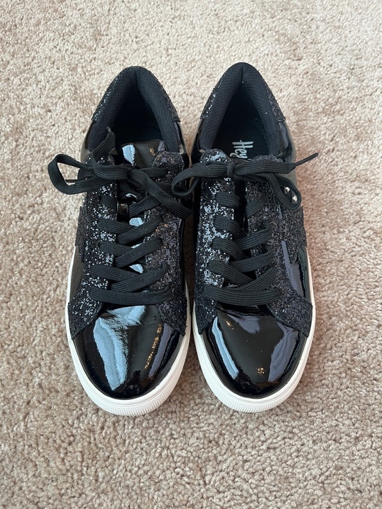 Hey Girl Shoes - Hey Girl by Corkys Supernova Shiny Glitter Sneakers